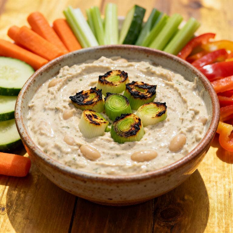 The Charred Scallion White Bean Dip Replacing Ranch at Every Cookout